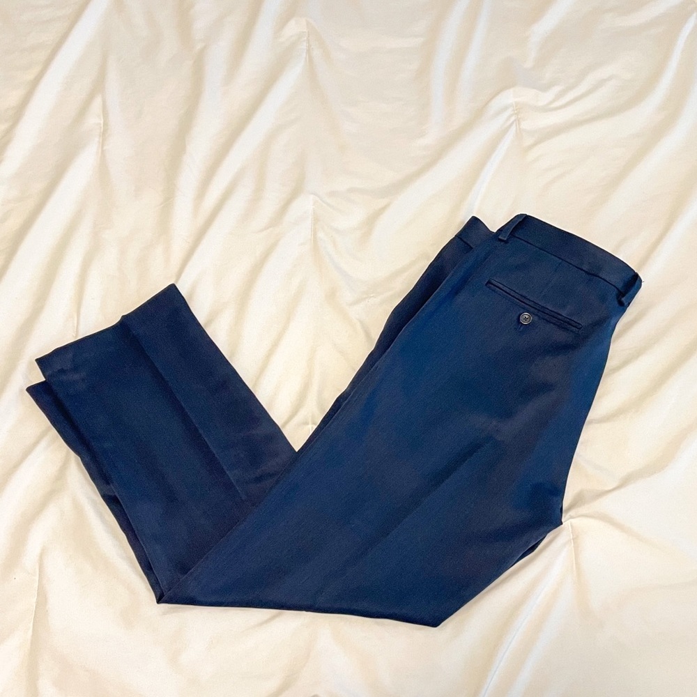 Kenneth Cole Men’s Navy Dress Pants